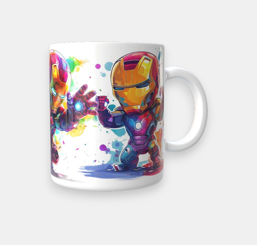 Thumbnail: Metal Robot Hero Mug