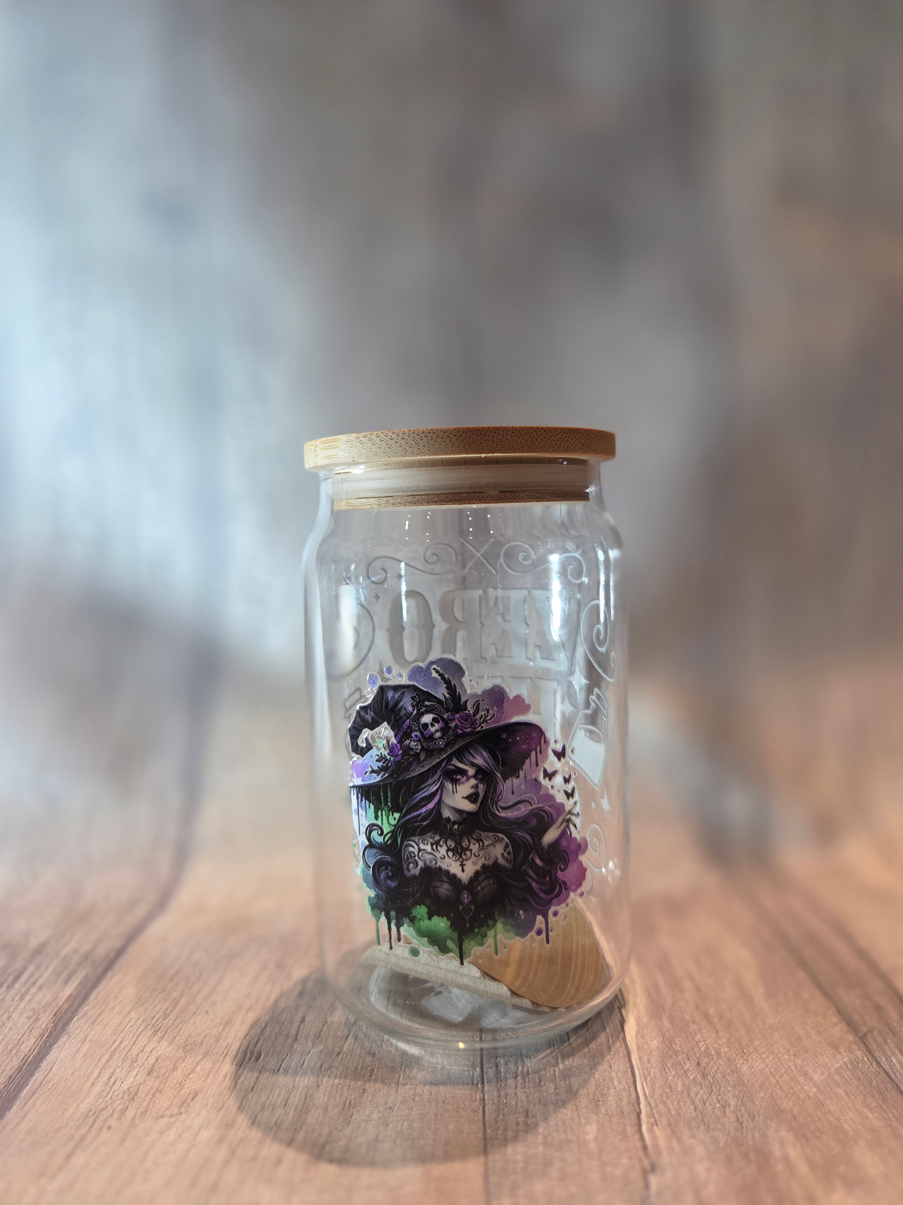 Zero Hex Witch Glass Cup