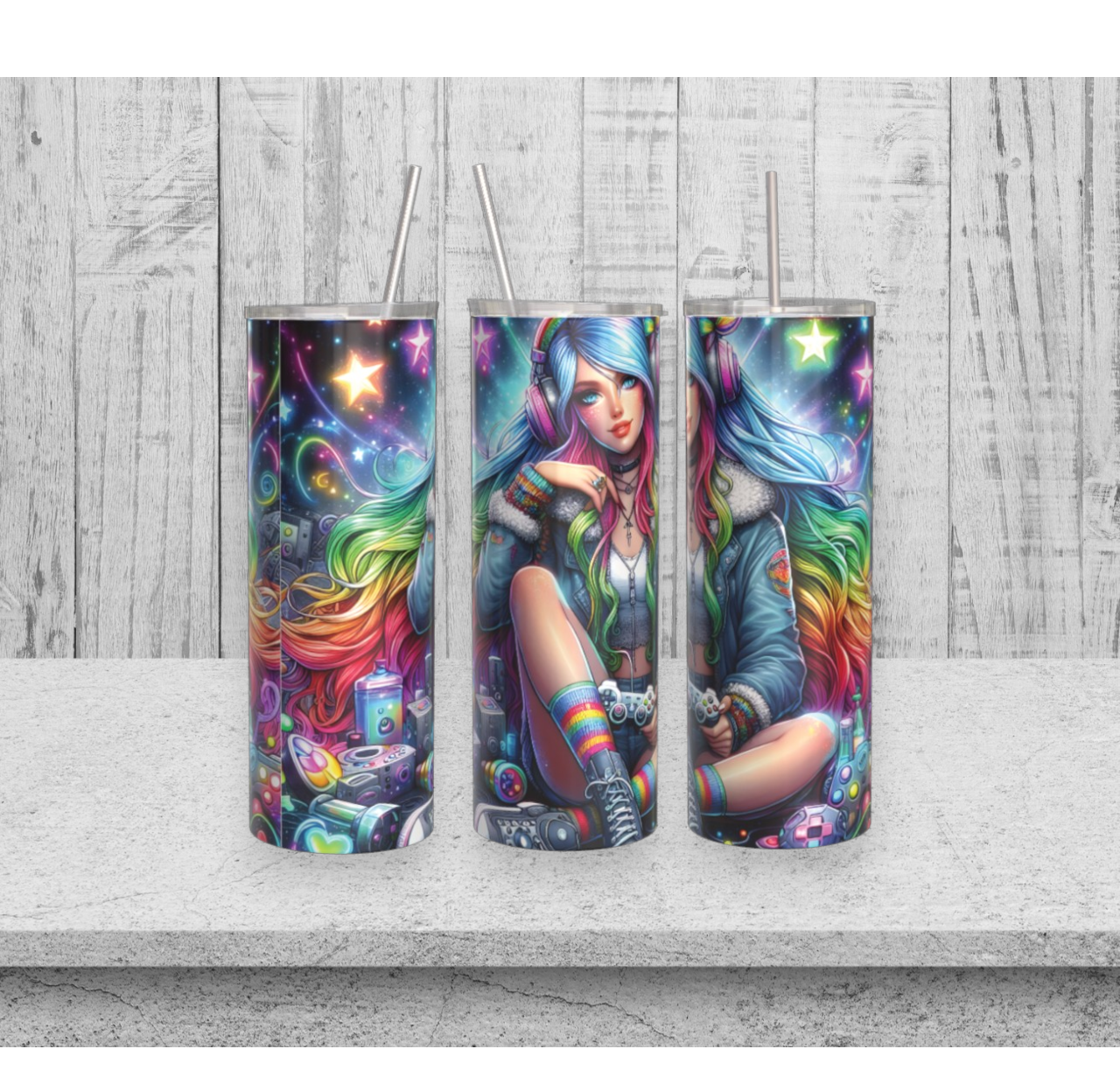 Gamer Girl 20oz Tumbler