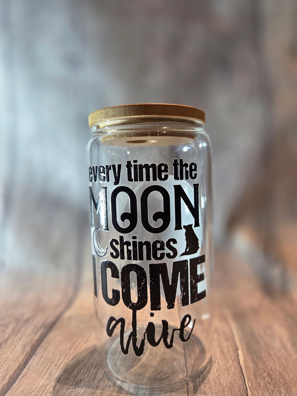Thumbnail: Come Alive Werewolf Glass Cup