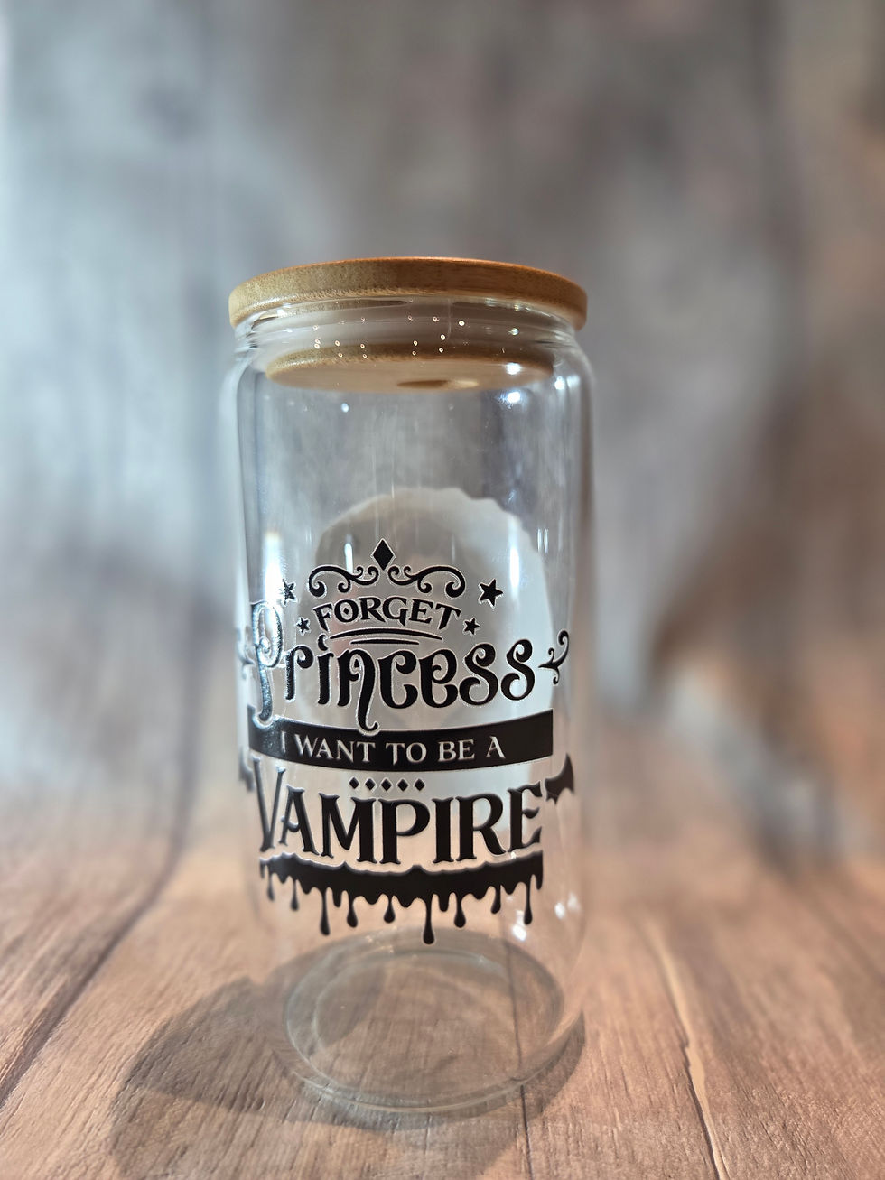 Thumbnail: Princess Vampire Glass Cup