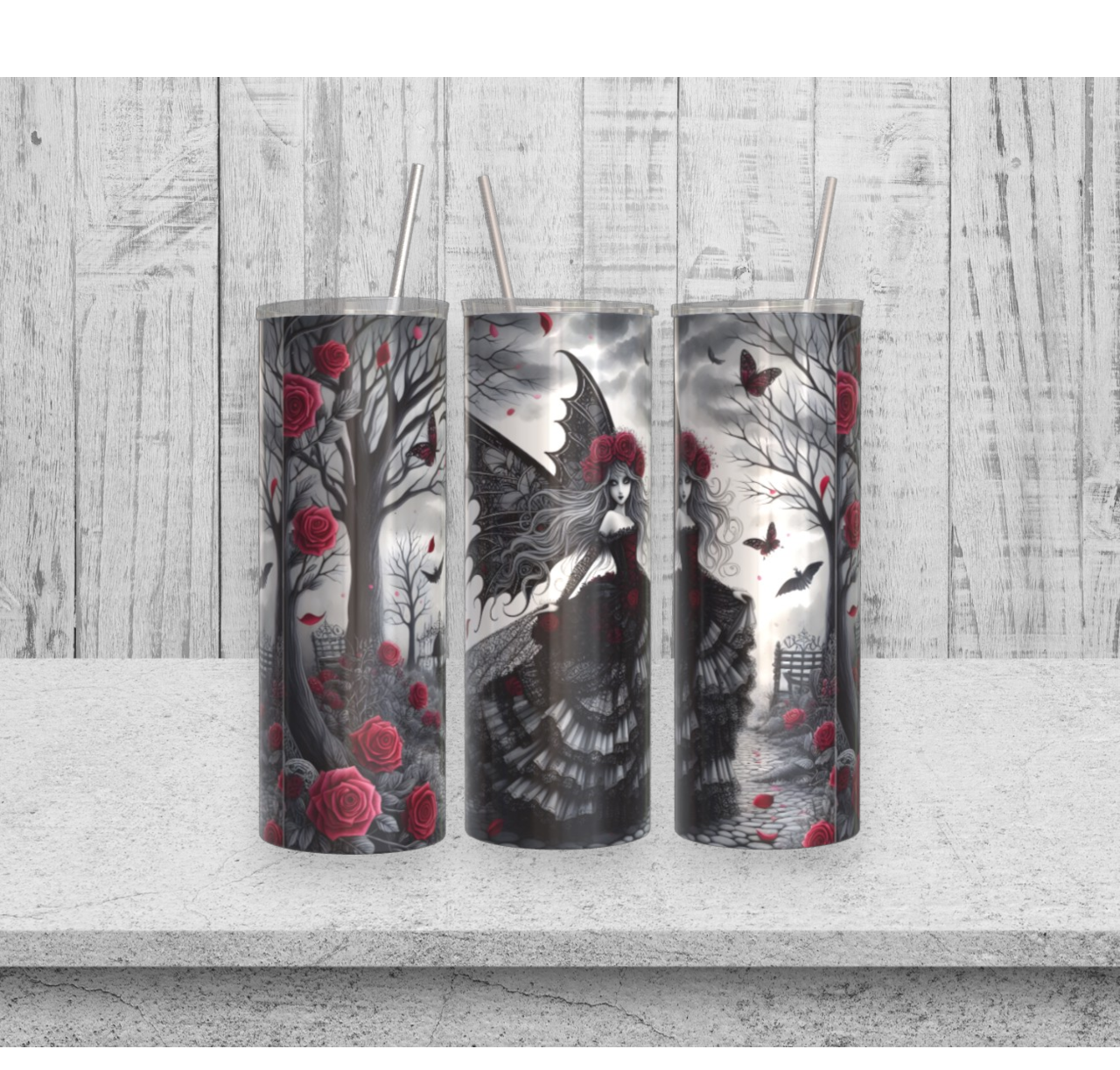 Gothic Fairy 20oz Tumbler