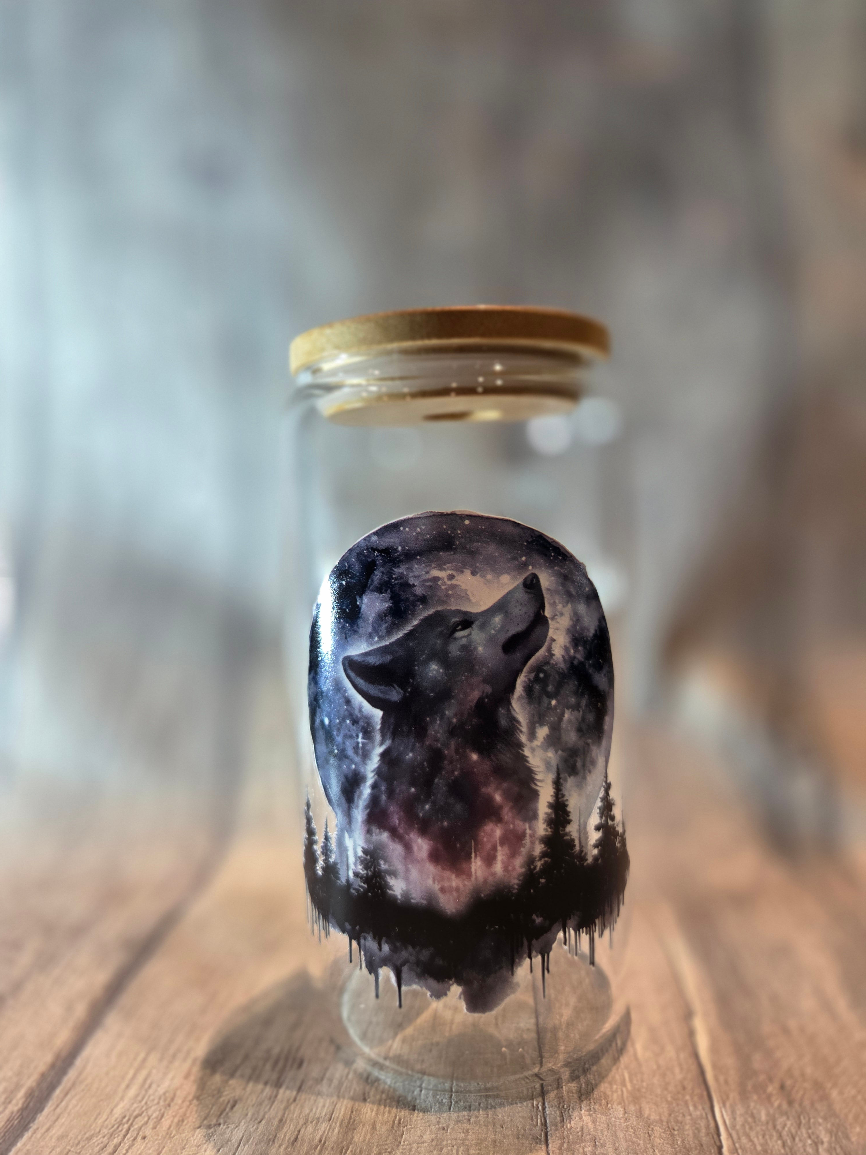 Come Alive Werewolf Glass Cup