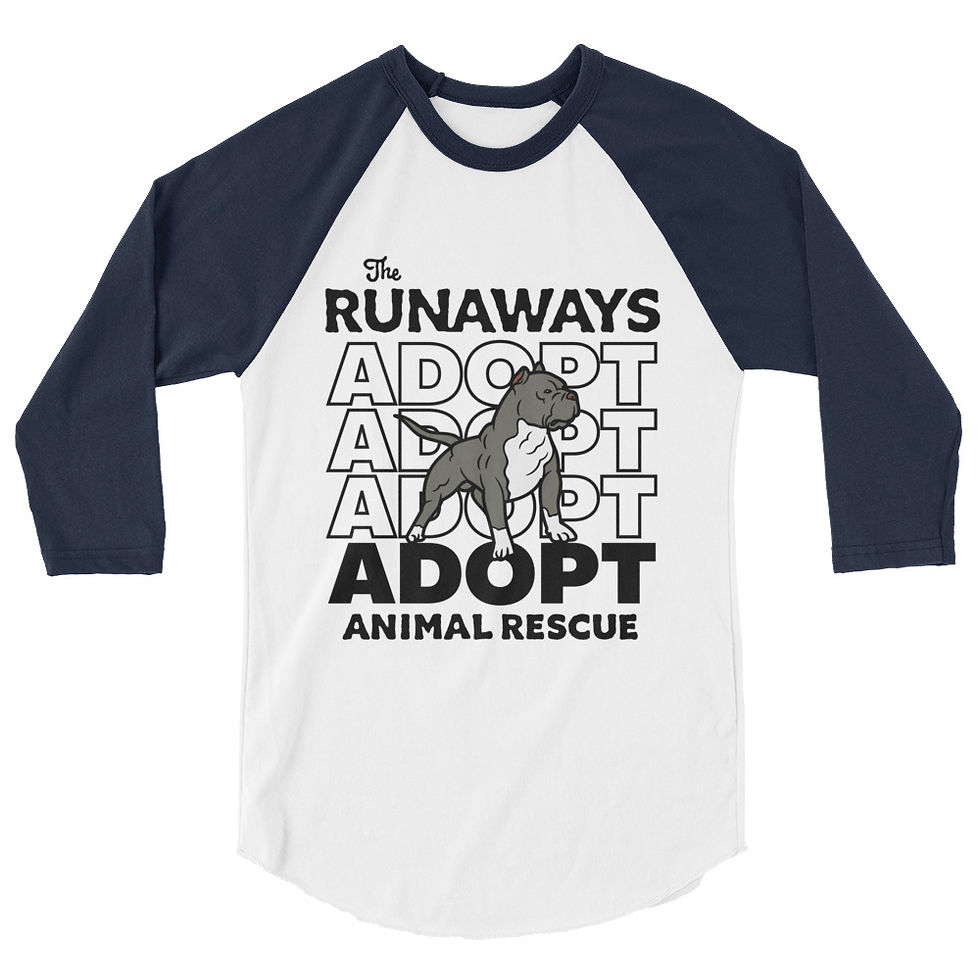 Thumbnail: 3/4 sleeve raglan shirt