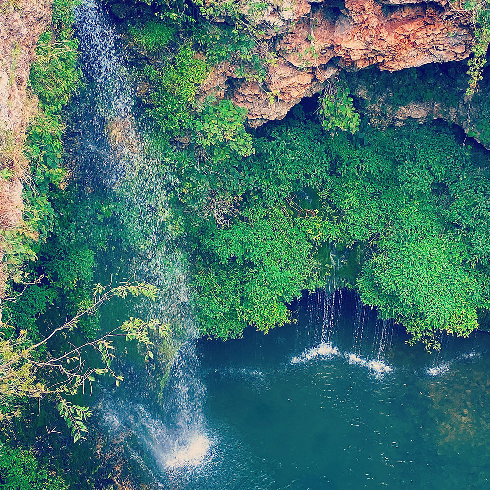Waterfalls near Siloam Springs 