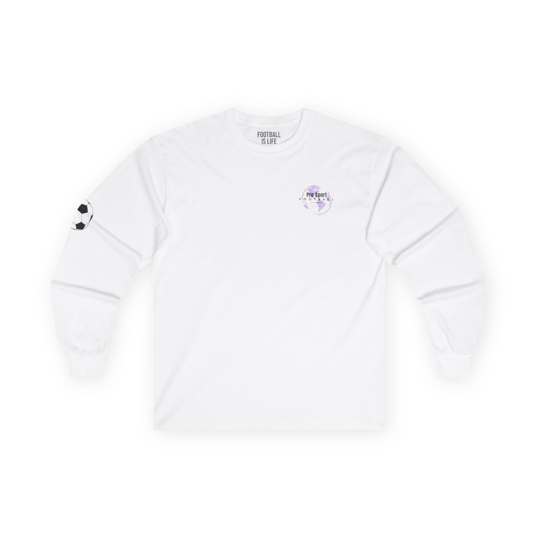 Pro Sport Football Academy Logo -Unisex Ultra Cotton Long Sleeve Tee