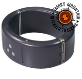 ankle monitor with smoky mountain offender tracking logo