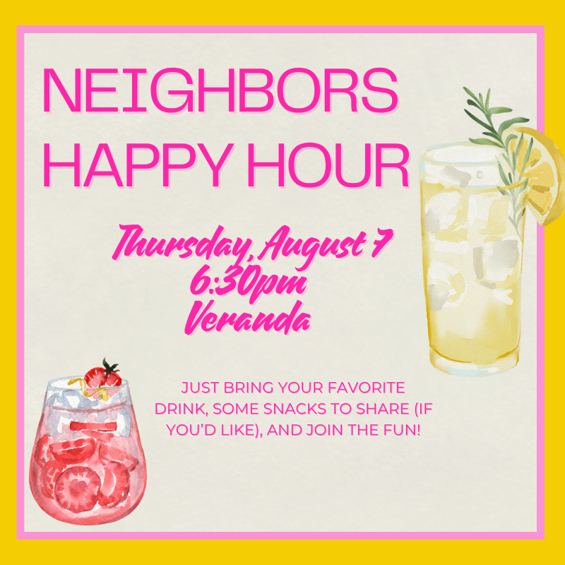 Neighbors Happy Hour