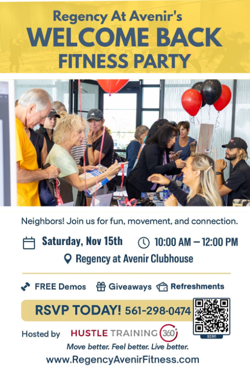 Welcome Back Fitness Party