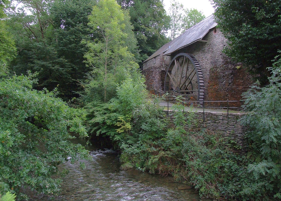 Waterwheel Dyfi Furnace Mid Wales copy