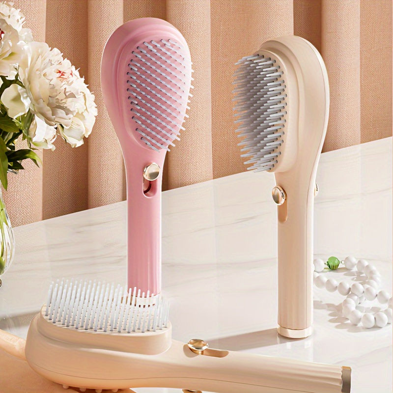 Thumbnail: 1pcs Magic Retractable Hair Comb-Anti-Static Scalp Massaging & Detangling Brush 