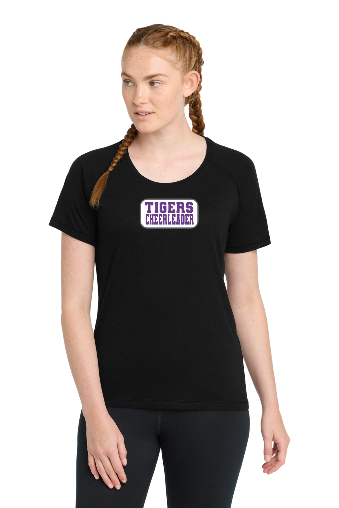 Black Tigers Cheerleader Shirt