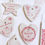 Thumbnail: Ceramic Underglaze Decals Transfers in red 'Merry Christmas'