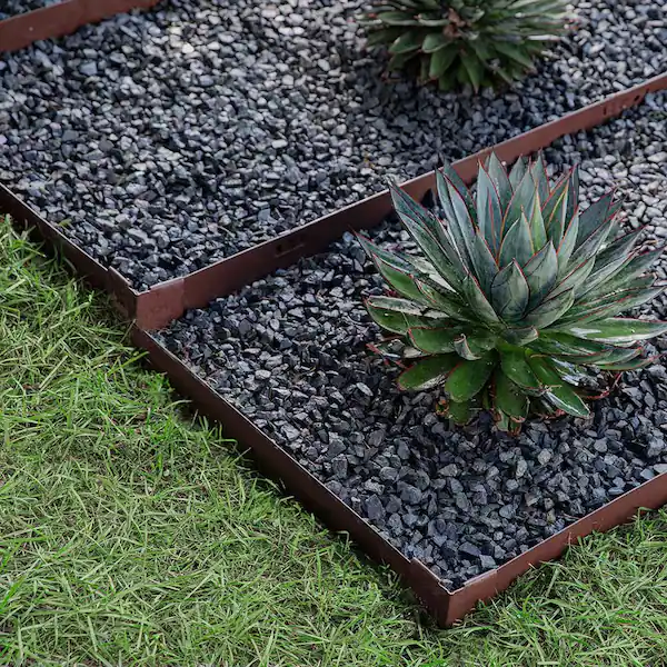 Brown Metal Edging