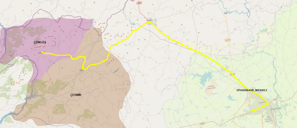 Çınar, Çermik, Çüngüş İlçeleri Toplu Taşıma Rehabilitasyonu Hizmet Alımı İşi