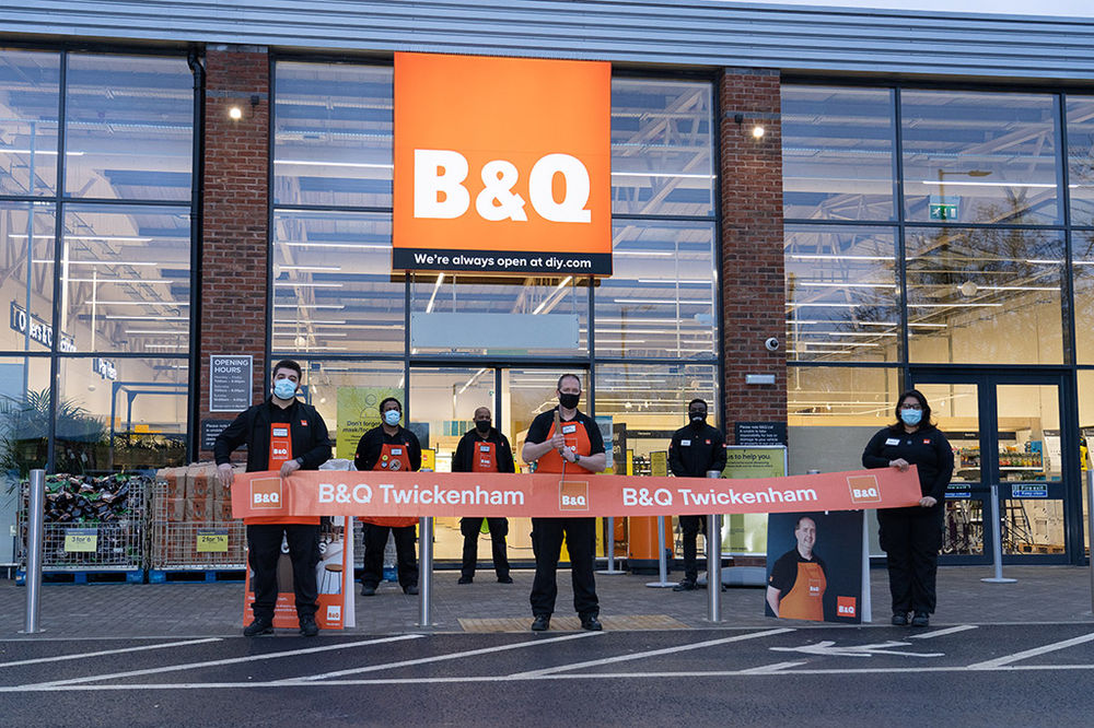 B&Q Twickenham Launch