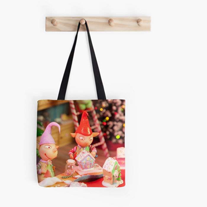 Thumbnail: Busy Elves Tote bag