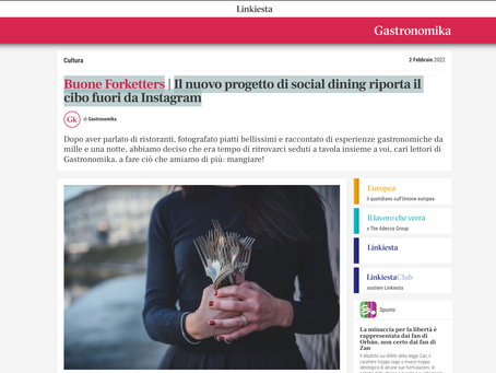 Buone Forketters | Il nuovo progetto di social dining riporta il cibo fuori da Instagram