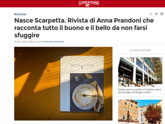 Scarpetta sul Gambero Rosso