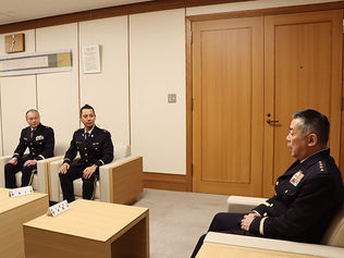 UNFMAC派遣藤澤2佐帰国報告