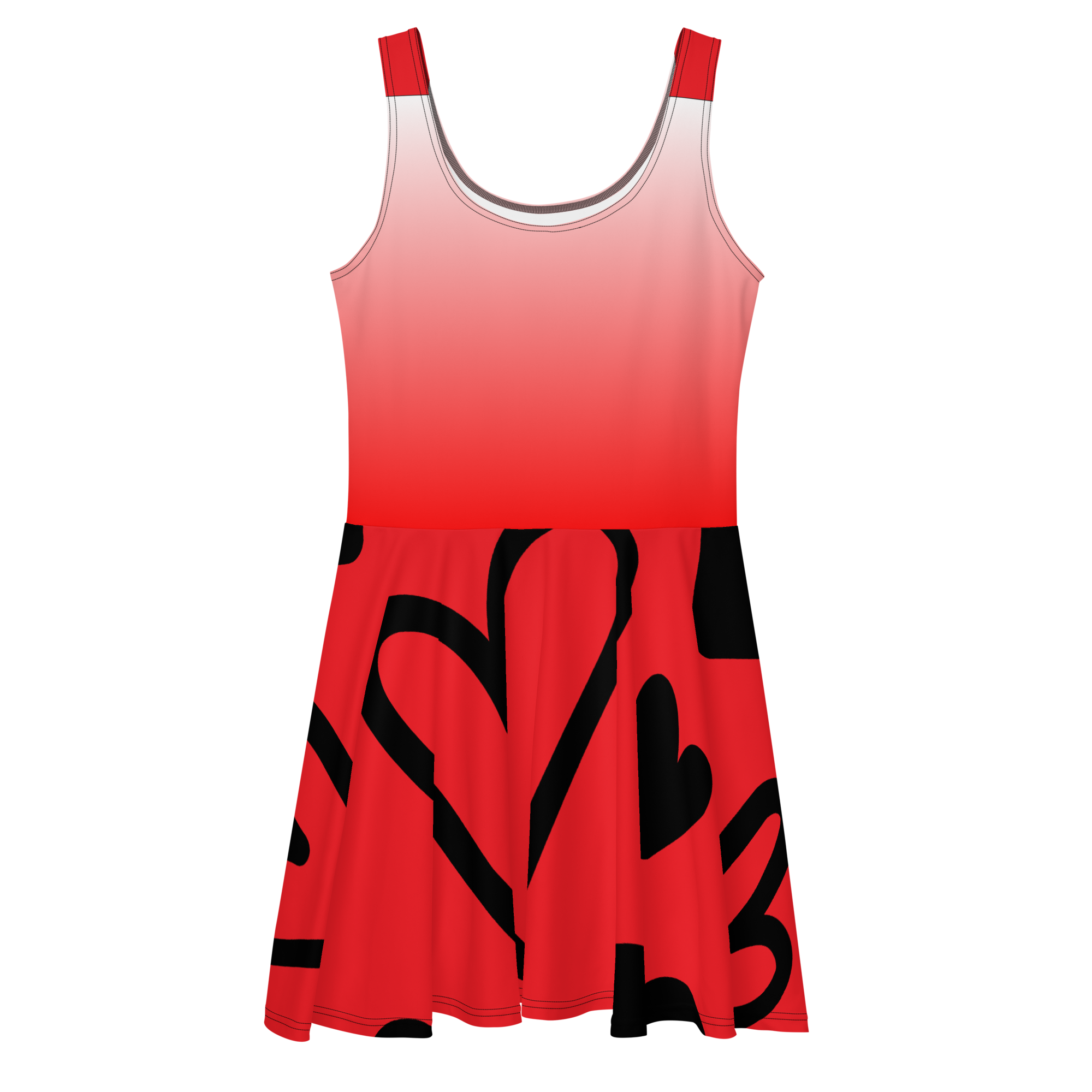 REVEN 101 Heart Skater Dress