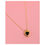 Thumbnail: Stainless Melted Heart Gem Pendent Necklace