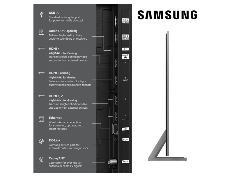 Thumbnail: SAMSUNG 115" Class Micro RGB LED 4k TV