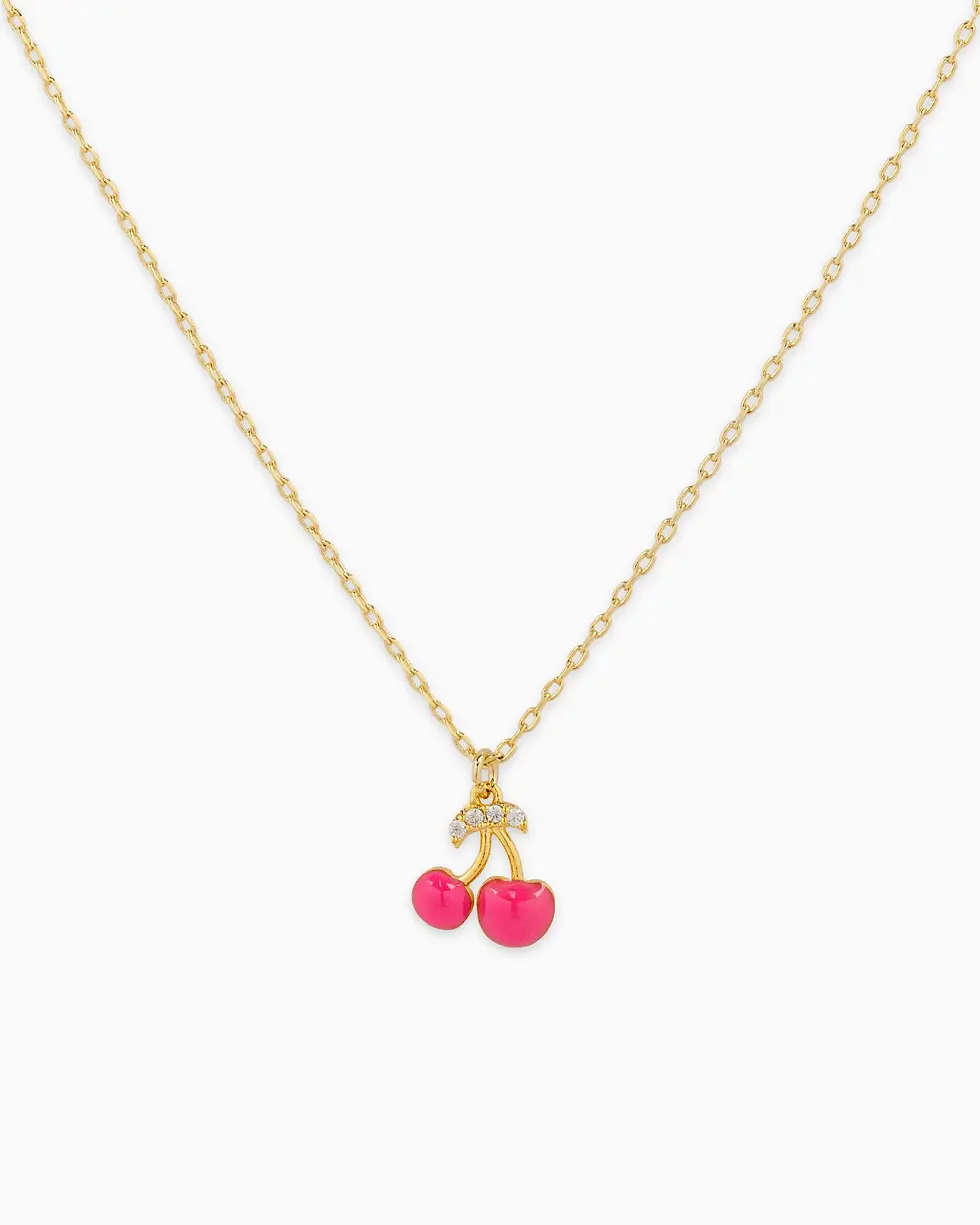 Miniaturbild: Cherry CZ Pendant Necklace