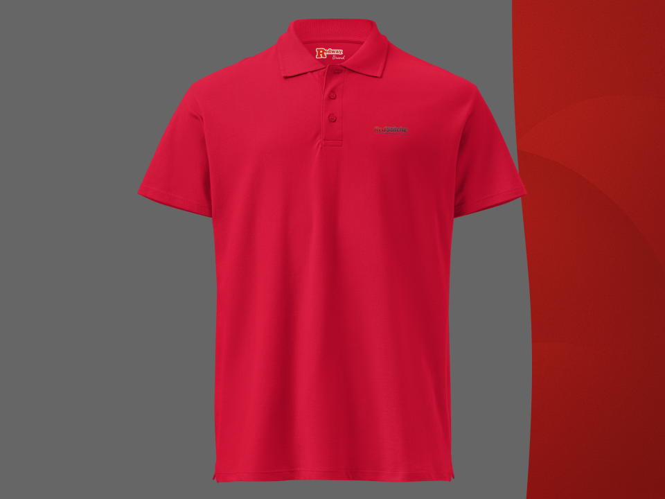 Thumbnail: Unisex Redway Brand Premium Polo - Embroidery