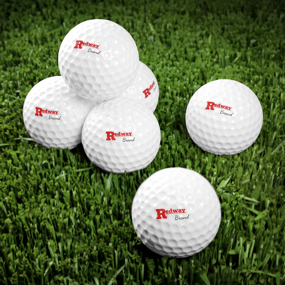 Miniaturbild: Redway Brand 6pk Golf Balls
