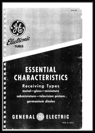 General Electric – Essential Characteristics – Receiving Types