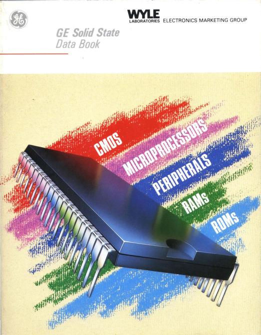 General Electric – GE Solid State Data Book – CMOS, Microprocessors & Memories