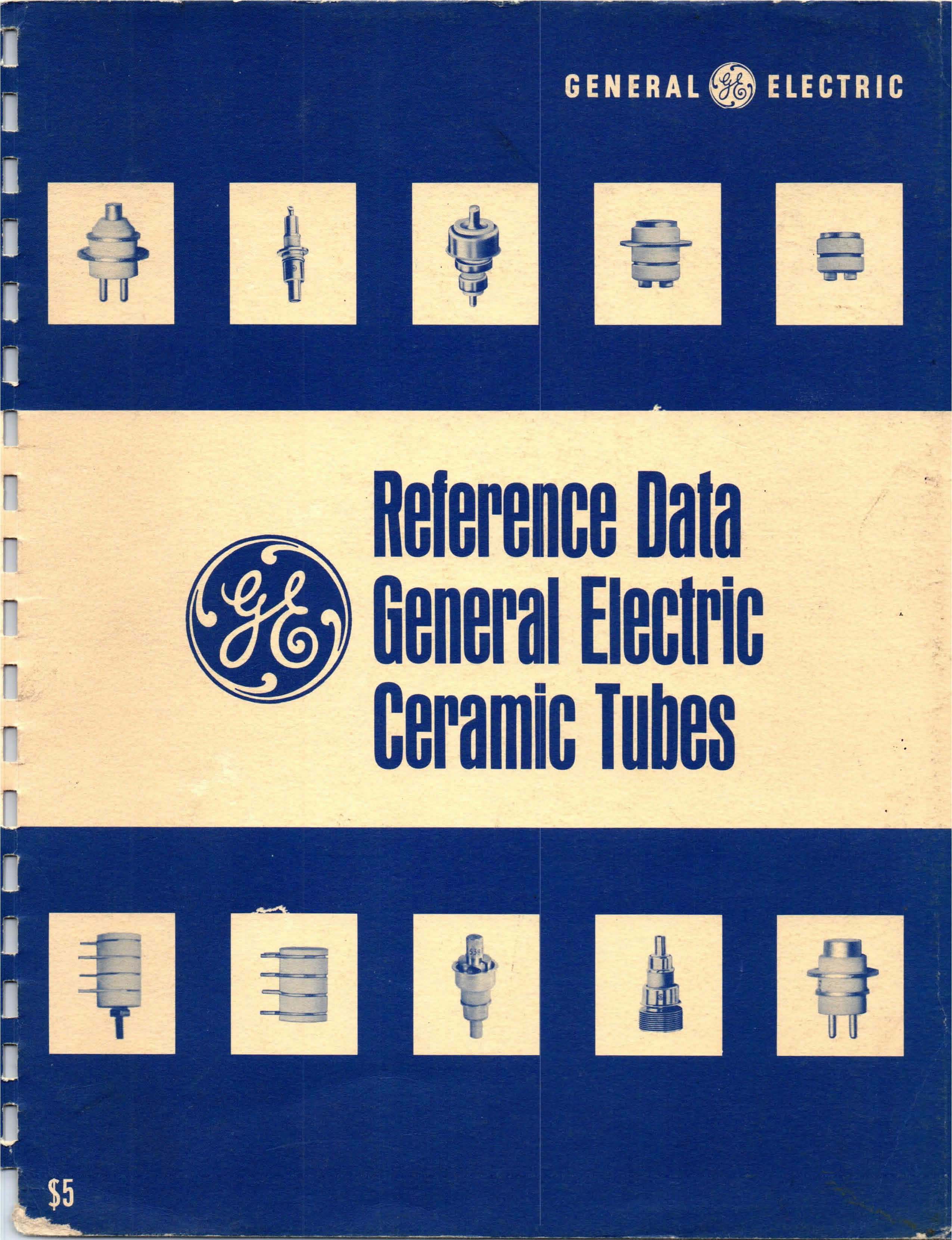 General Electric – Reference Data for Ceramic Tubes – 1965