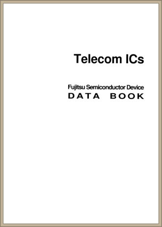 Fujitsu Semiconductor Device – Telecom ICs