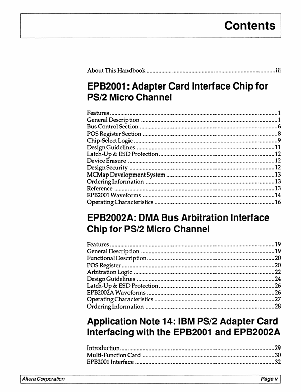 Miniature : Micro Channel Adapter Handbook