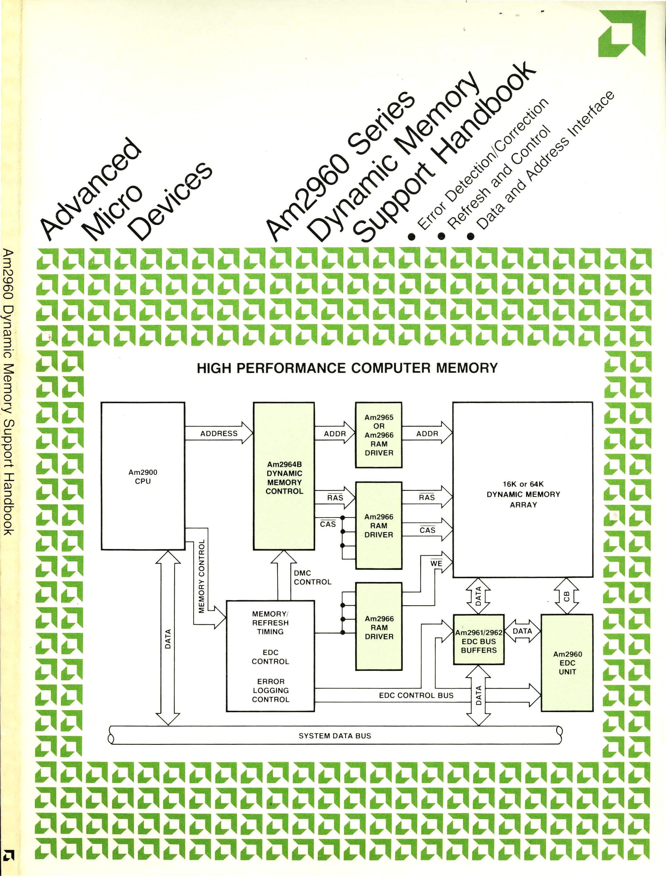 AMD Am2960 Memory Support Handbook 1981  (PDF)