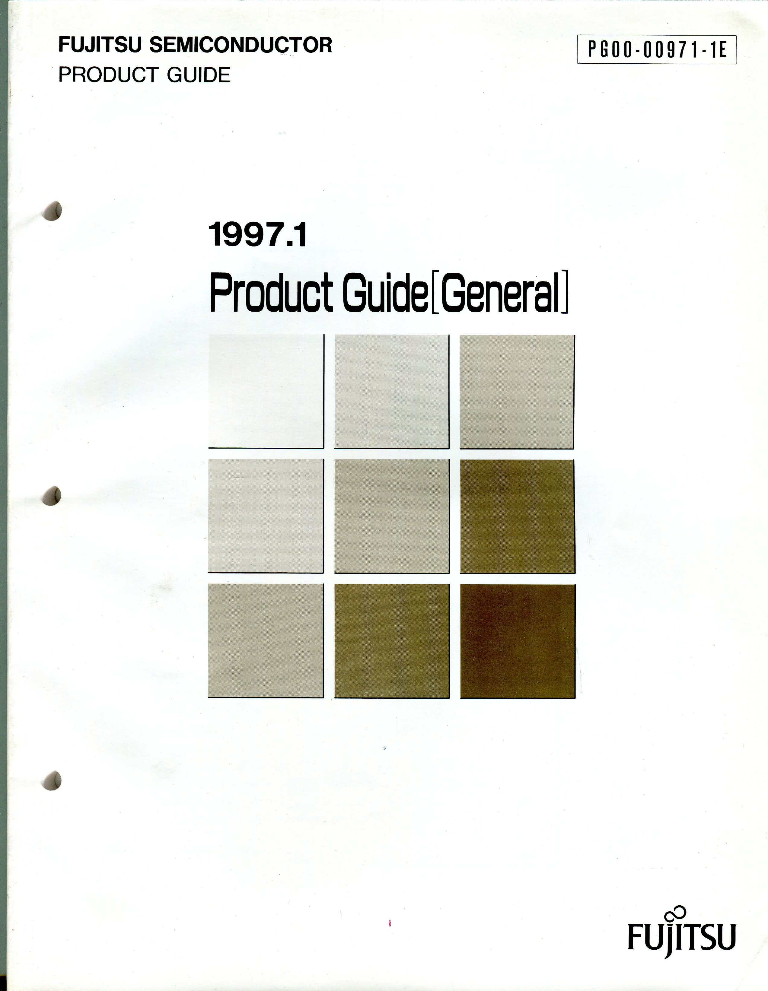 Fujitsu Semiconductor – Product Guide – Janvier 1997