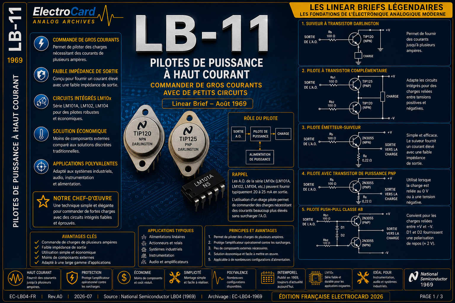 LB-11 Le LM110 – Un suiveur de tension intégré amélioré