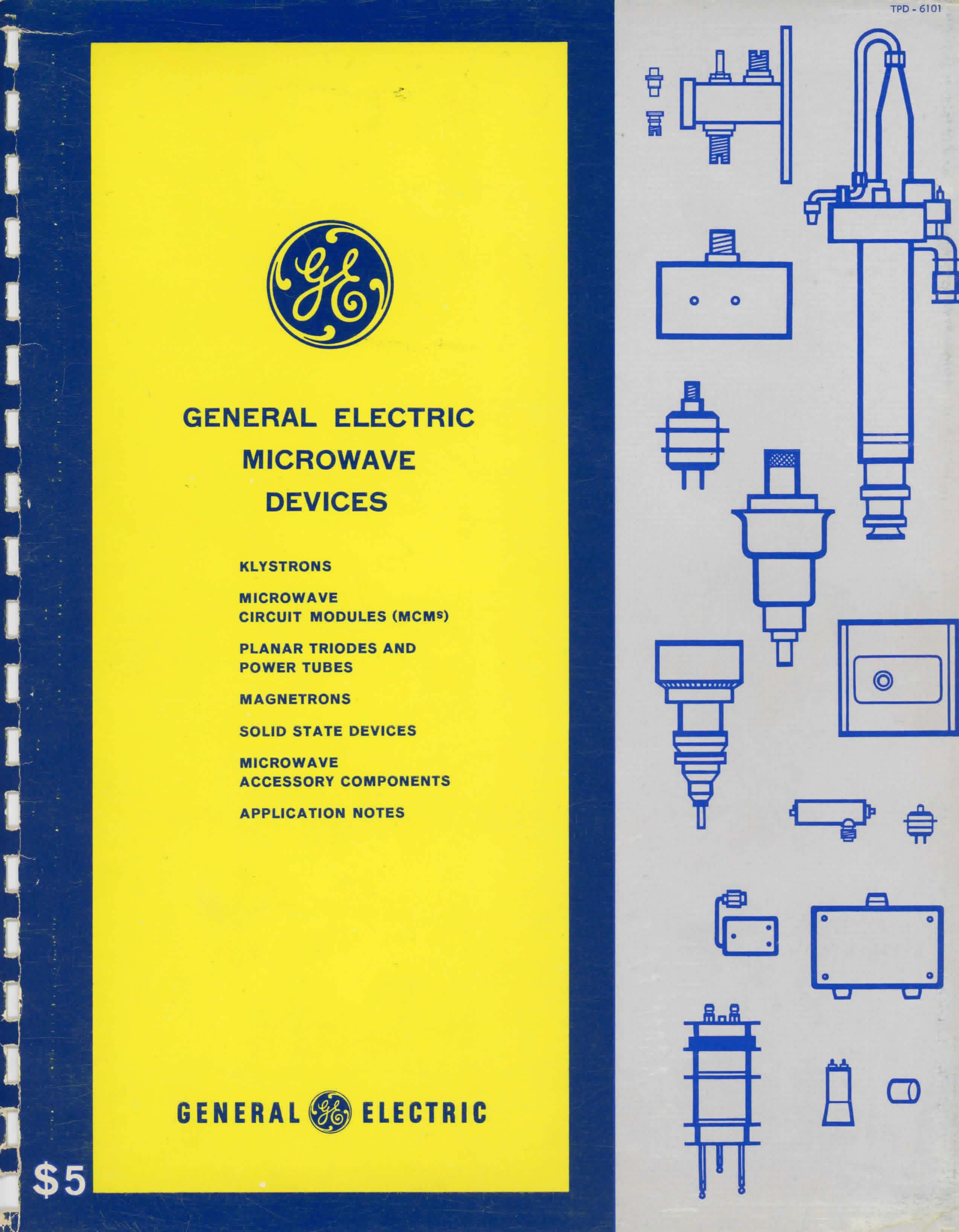 General Electric – Microwave Devices – vers 1972