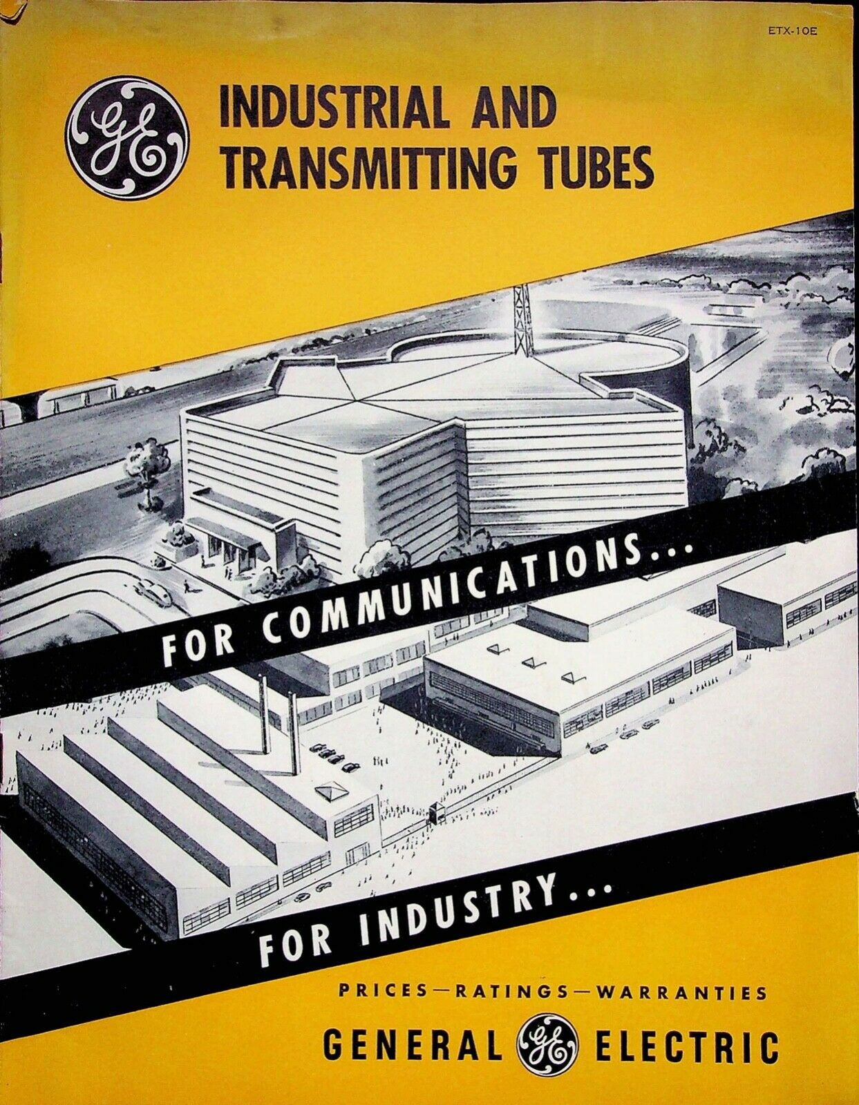 General Electric – Industrial and Transmitting Tubes – 1949
