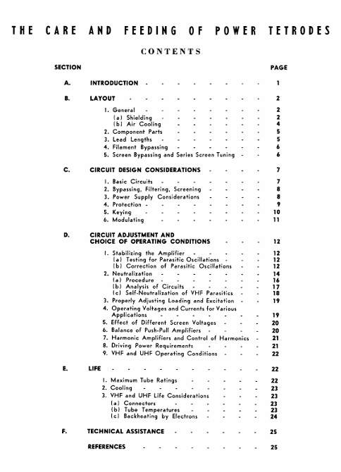 Miniature : 1951 Care & feeding of power