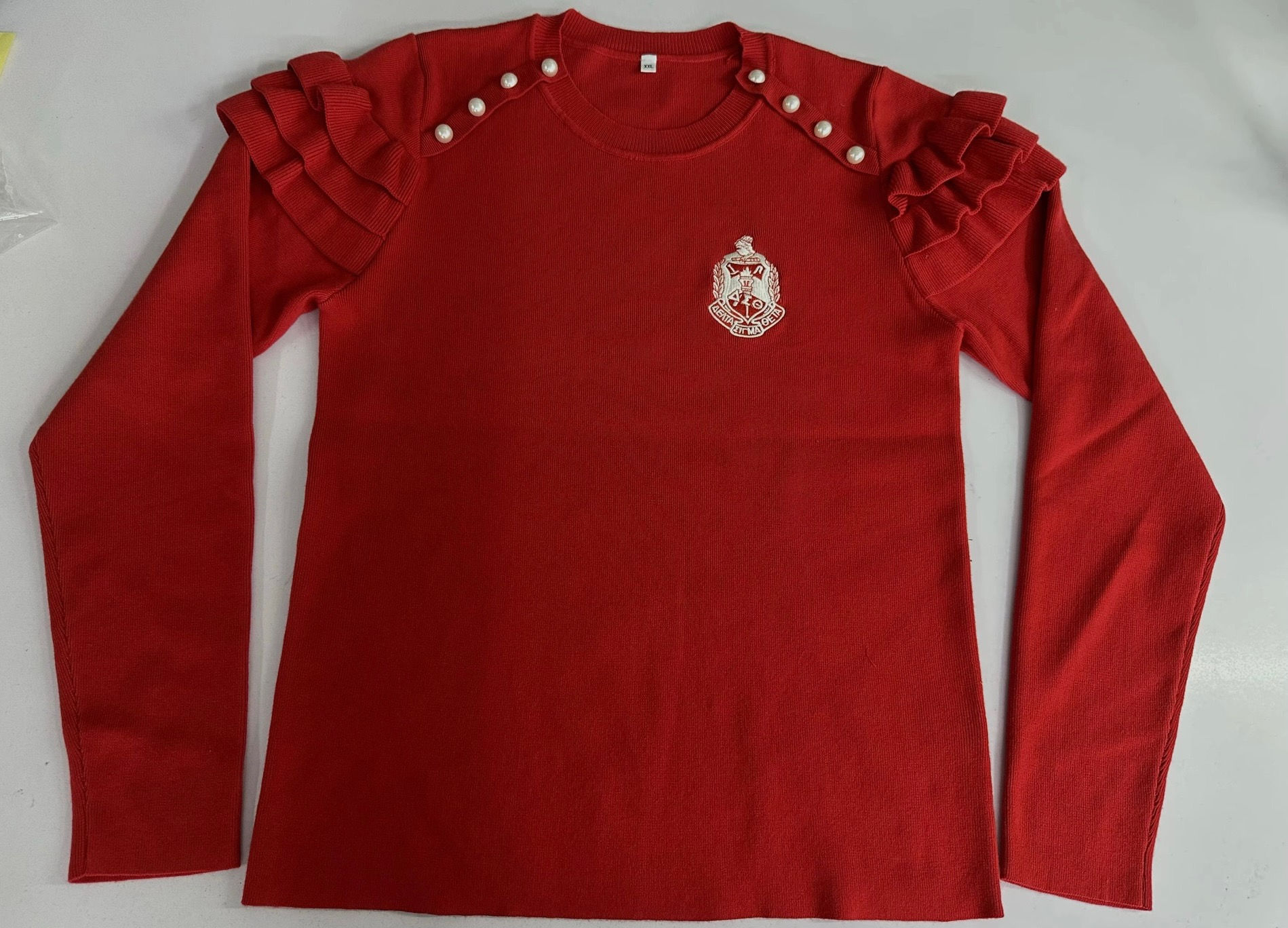 Pearl Shoulder Blouse