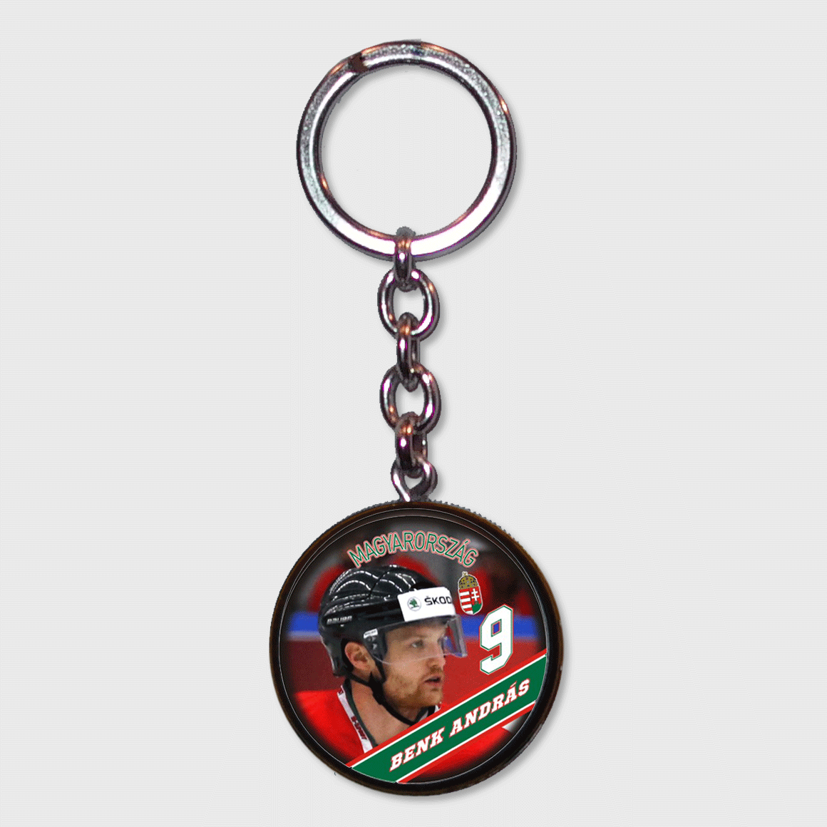 Válogatott mini korong kulcstartó