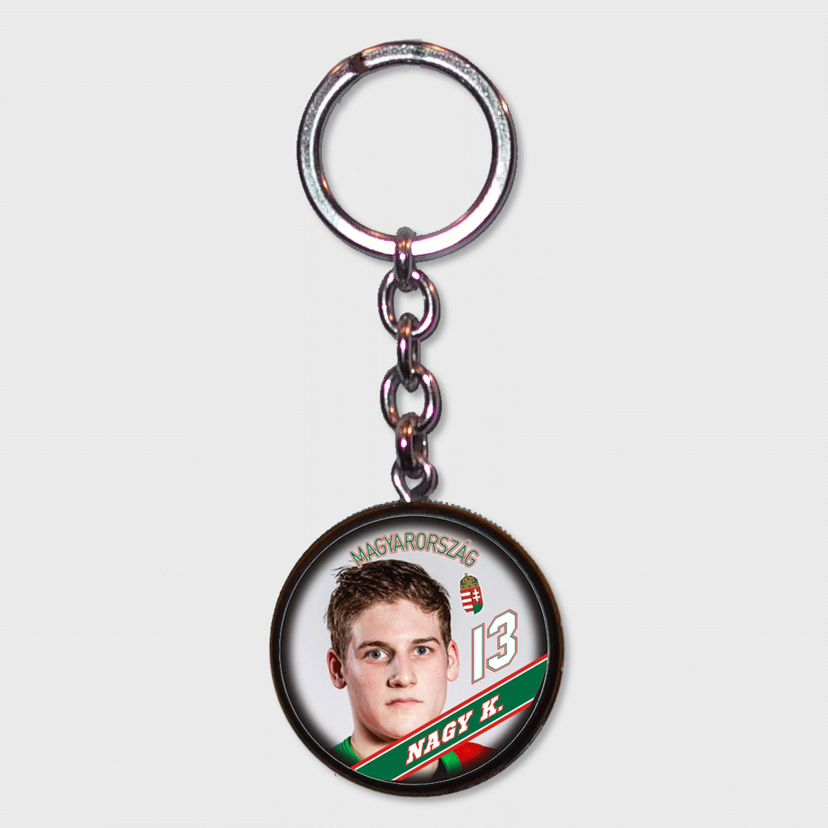 Válogatott mini korong kulcstartó