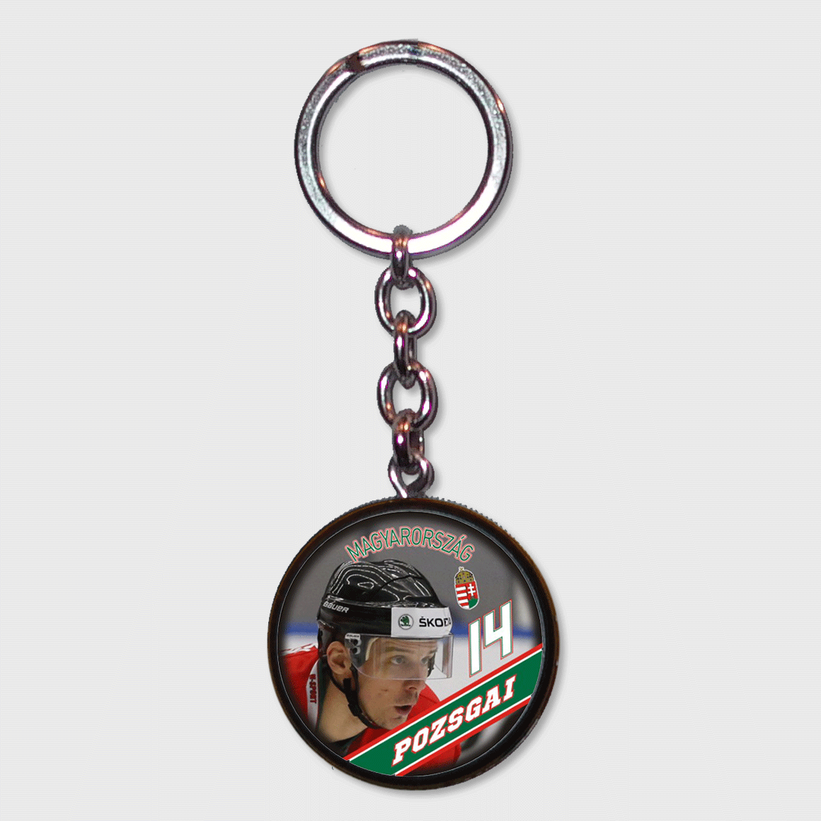 Válogatott mini korong kulcstartó