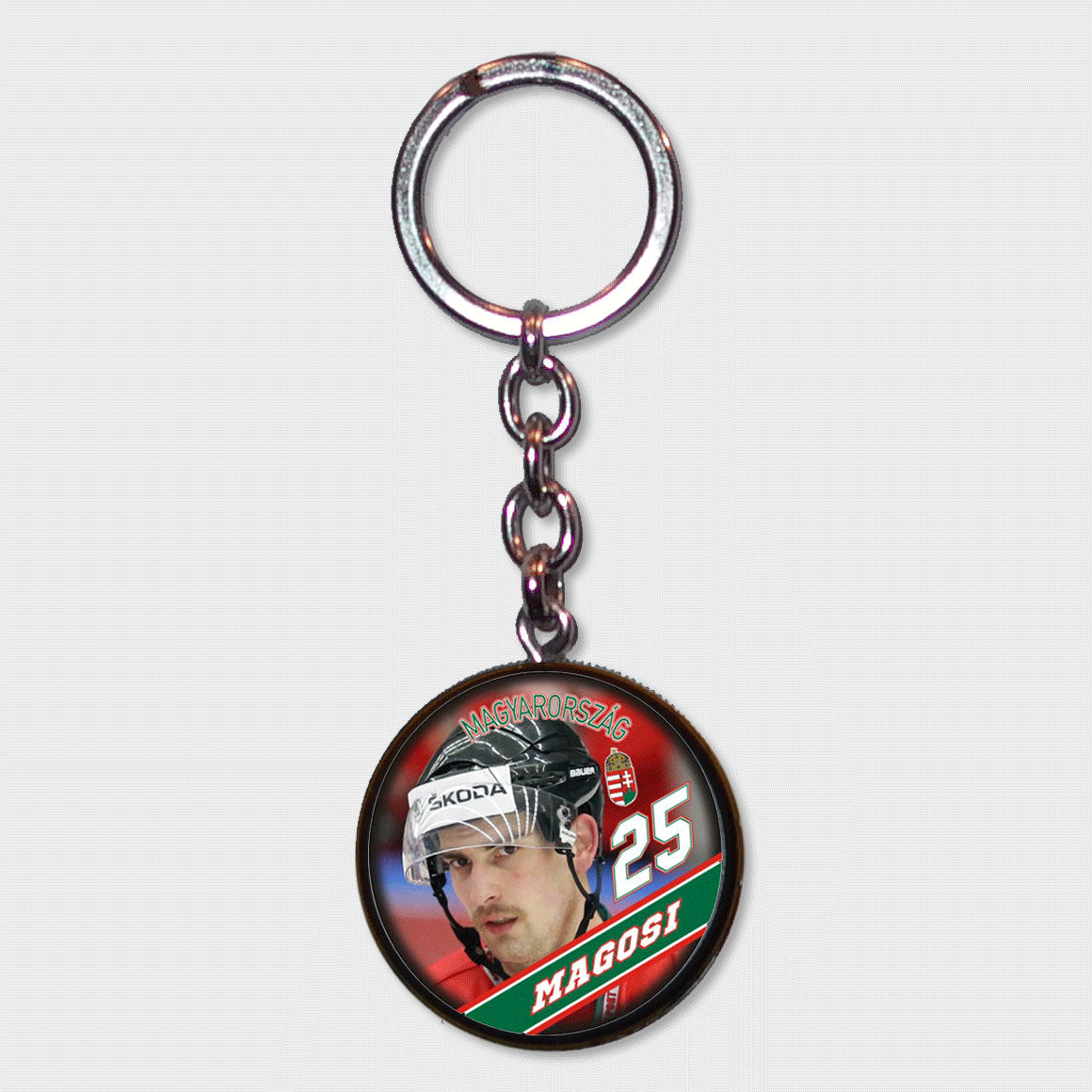 Válogatott mini korong kulcstartó