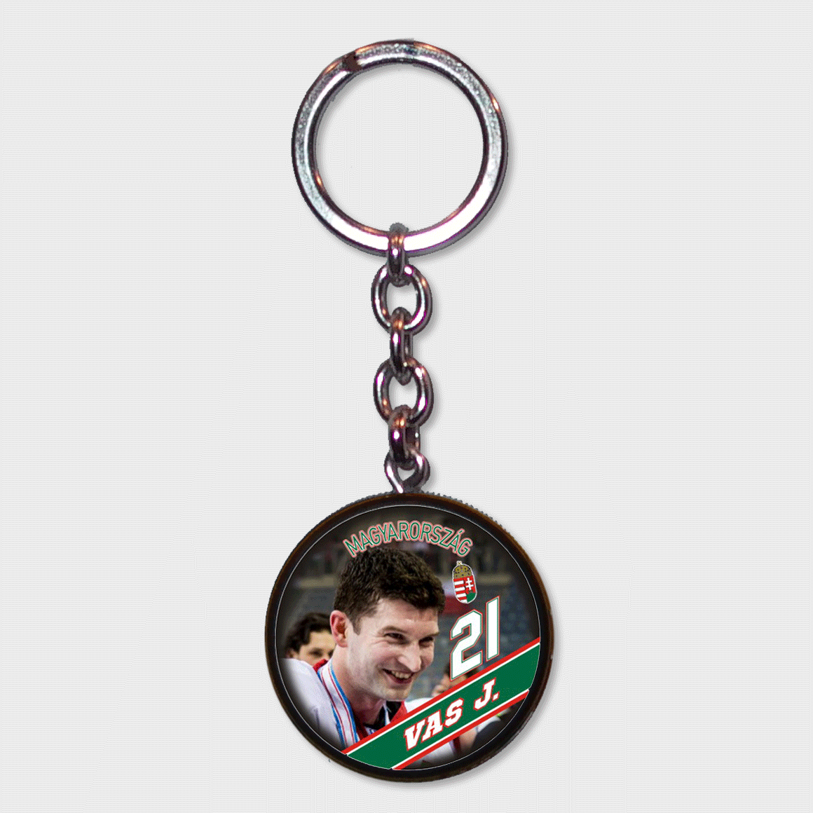 Válogatott mini korong kulcstartó