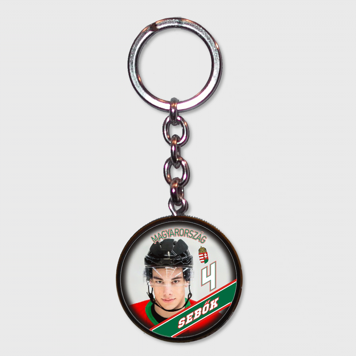 Válogatott mini korong kulcstartó