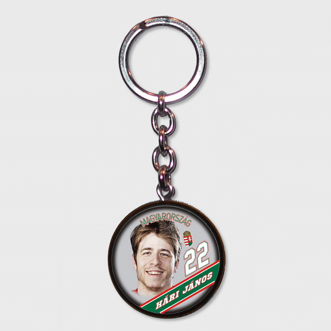 Válogatott mini korong kulcstartó