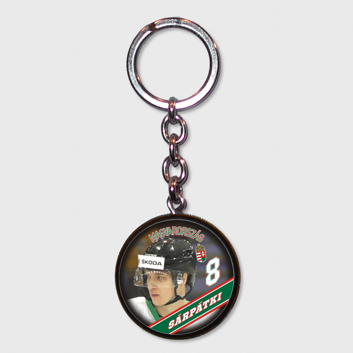 Válogatott mini korong kulcstartó